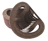 13 x 457mm Aluminium Oxide File Sanding Belts - Packs of 10 (40 Grit-120 Grit)