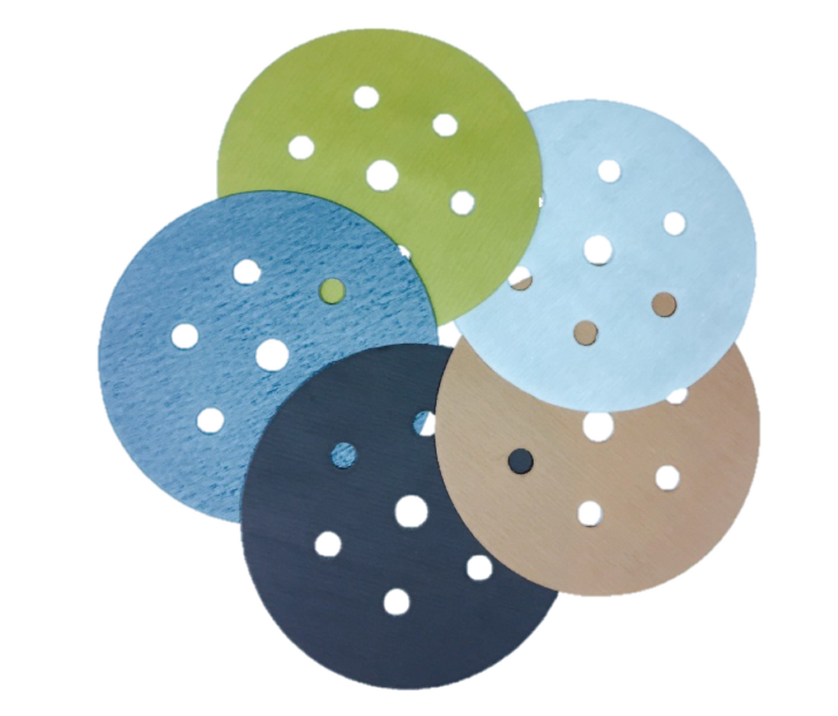 thumbnail image 2 of Mirka 150mm AbrasiveNet Sanding Discs – 40 To 3000 Grit, 6-Hole (Pronet Alternative) 2 of 5