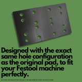 StickFix backing pad for Festool Sander 80x130mm // For RTS 400 RS 400 SSH-STF