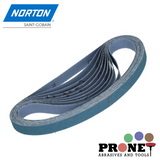 13 x 457mm NORTON R822 Premium Zirconia File Sanding Belts