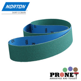 50x1830mm 2"x72" NORTON R929 Ceramic Knife Grinding Sanding Belts - 36-120 Grit (Pack of 6)