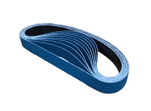 12 x 533mm Zirconia File Sanding Belts - Packs of 10 (40 Grit-120 Grit)