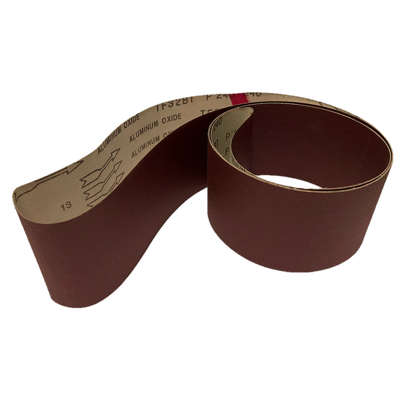 Aluminium Oxide J-Weight Cloth Belt 150mm x 3450mm (60 Grit - 180 Grit) Pack of 5