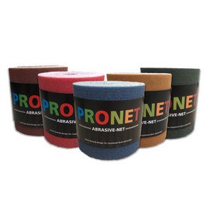 115mm Wide PRONET AbrasiveNet Roll (40 Grit - 320 Grit)