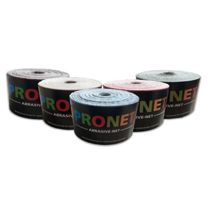 75mm Wide PRONET AbrasiveNet Roll (40 Grit - 320 Grit)