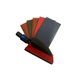70 x 125mm Vacuum Hand Sander Kit - Includes 10 PRONET AbrasiveNet Strips