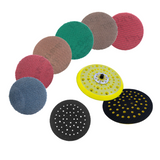 125mm 5" Multi-Hole Backing Pad Sanding Kit